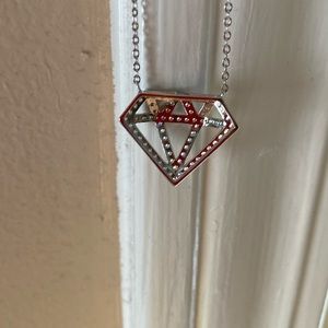 925 Diamond Shaped Necklace